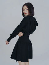 Egreeg Hooded Mini Dress from Marigold Shadows