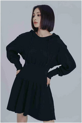 Egreeg Hooded Mini Dress from Marigold Shadows