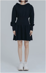 Egreeg Hooded Mini Dress from Marigold Shadows