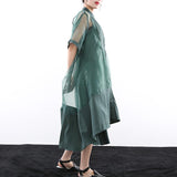Koharu Irregular Shirt Dress from Marigold Shadows