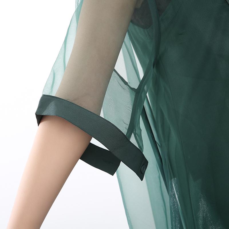 Koharu Irregular Shirt Dress from Marigold Shadows