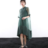 Koharu Irregular Shirt Dress from Marigold Shadows