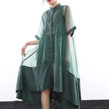 Koharu Irregular Shirt Dress from Marigold Shadows