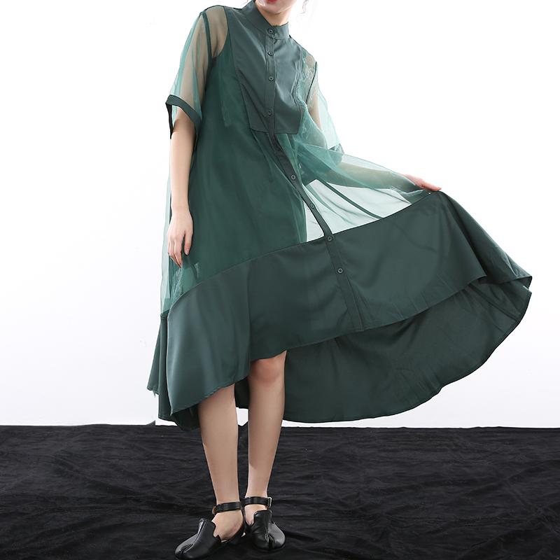 Koharu Irregular Shirt Dress from Marigold Shadows