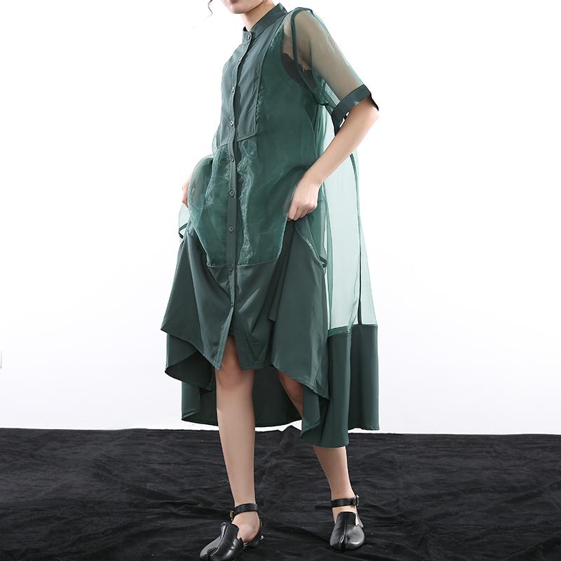 Koharu Irregular Shirt Dress from Marigold Shadows