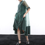 Koharu Irregular Shirt Dress from Marigold Shadows