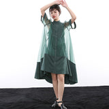 Koharu Irregular Shirt Dress from Marigold Shadows