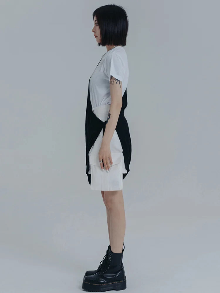 Mauricie Color Block Wrap Dress from Marigold Shadows