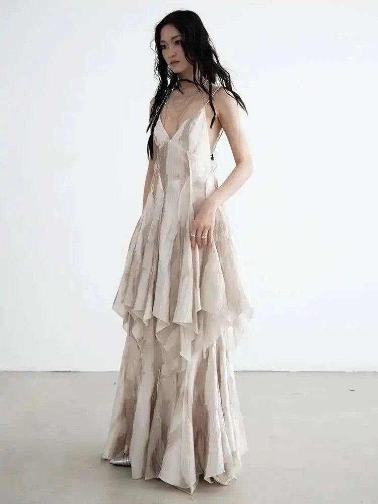 Mericott Ruffle Dress from Marigold Shadows