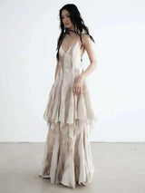 Mericott Ruffle Dress from Marigold Shadows