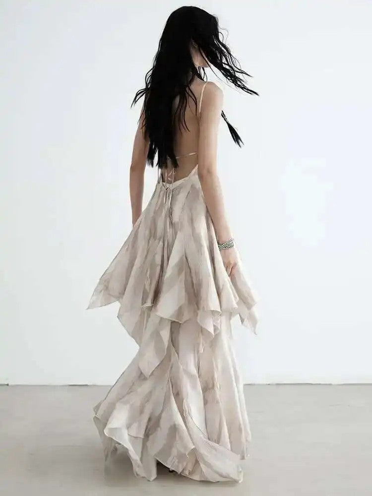 Mericott Ruffle Dress from Marigold Shadows