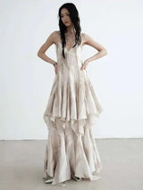 Mericott Ruffle Dress from Marigold Shadows