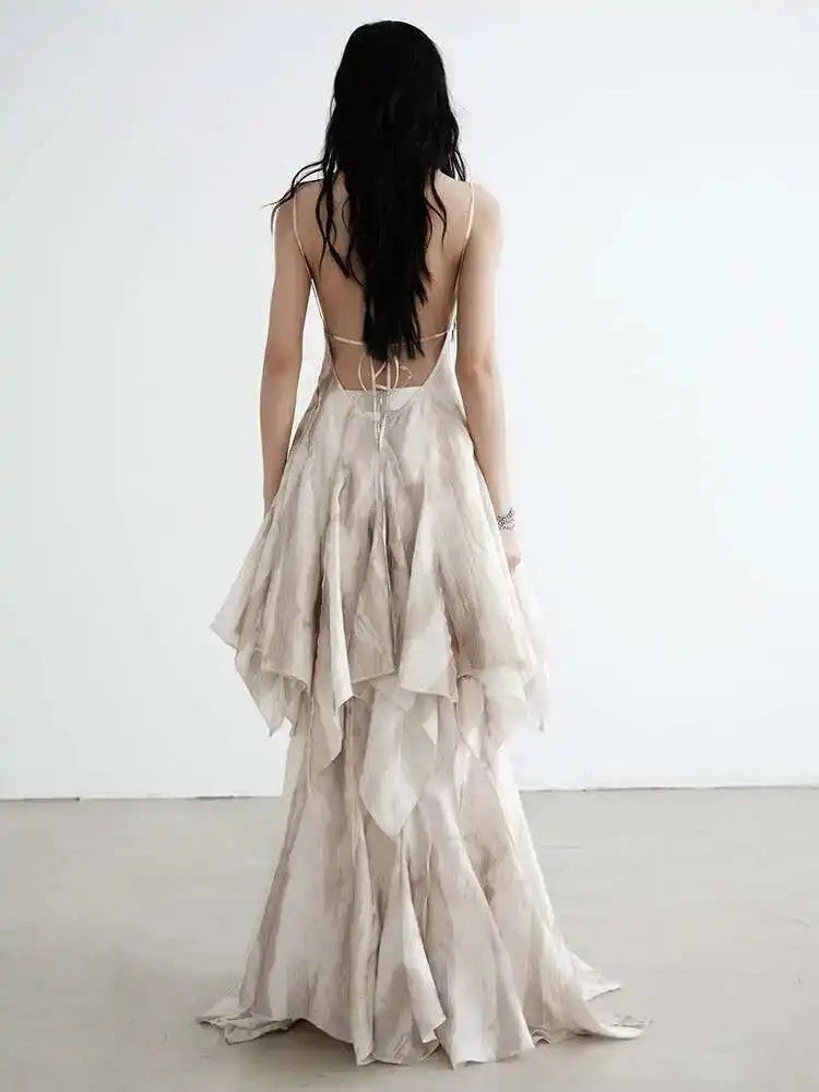 Mericott Ruffle Dress from Marigold Shadows