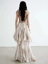 Mericott Ruffle Dress from Marigold Shadows