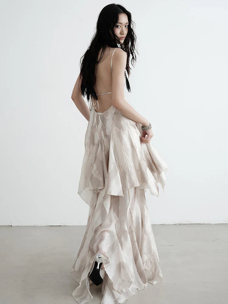 Mericott Ruffle Dress from Marigold Shadows