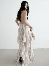 Mericott Ruffle Dress from Marigold Shadows