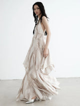 Mericott Ruffle Dress from Marigold Shadows