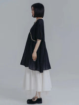 Misato Puff Sleeve Dress from Marigold Shadows