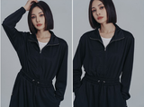 Mooni Drawstring Sweatshirt Dress from Marigold Shadows