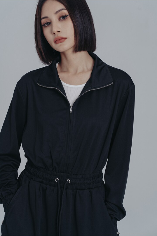 Mooni Drawstring Sweatshirt Dress from Marigold Shadows