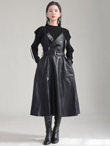 Musset Vegan Leather Dress from Marigold Shadows