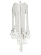Rideco Ruffle Lace Sweater Dress from Marigold Shadows