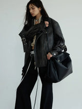 Hakattua Vegan Leather Jacket from Marigold Shadows
