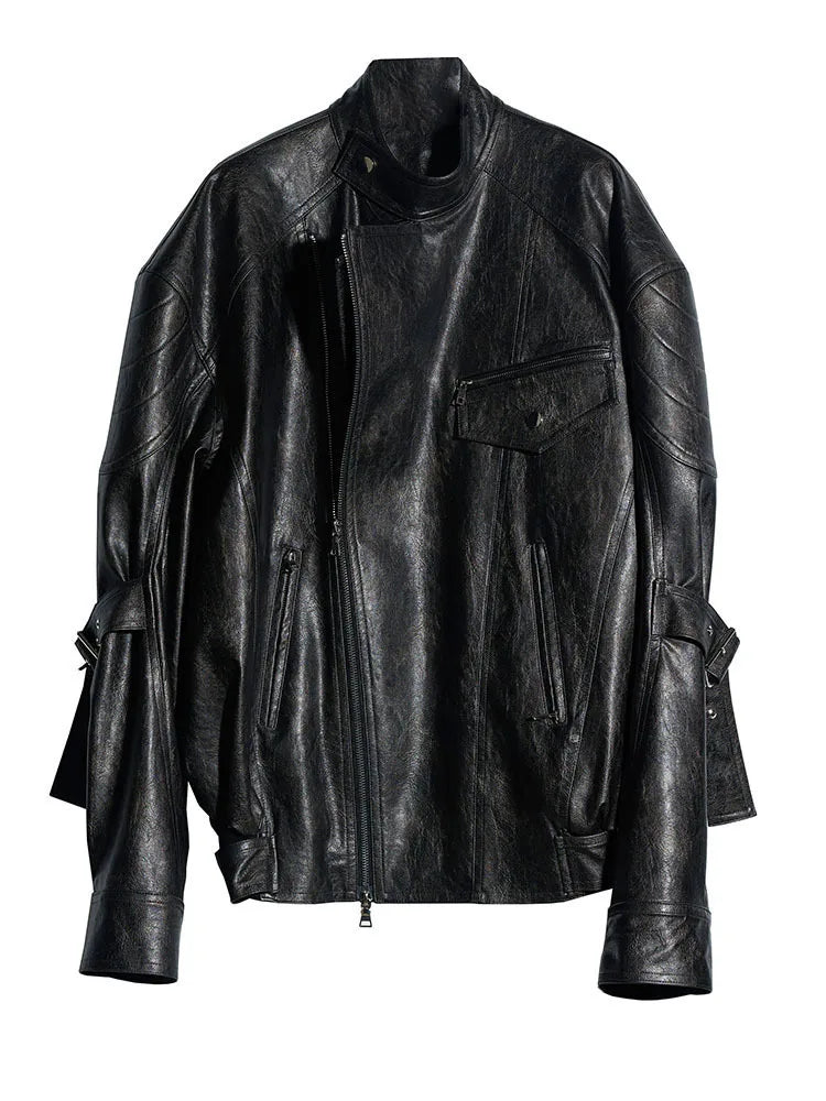 Hakattua Vegan Leather Jacket from Marigold Shadows