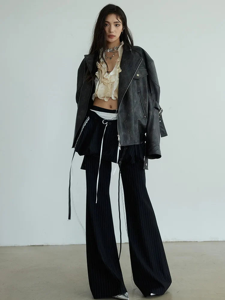Hakattua Vegan Leather Jacket from Marigold Shadows