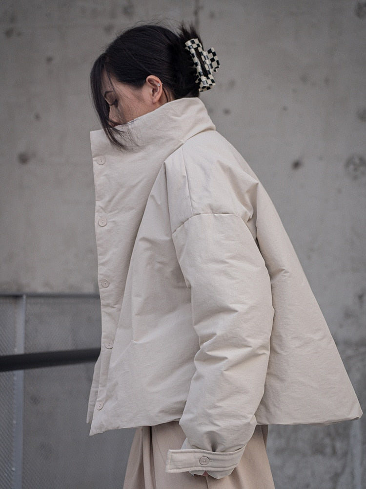 Eatan Puff Jacket - Sand from Marigold Shadows