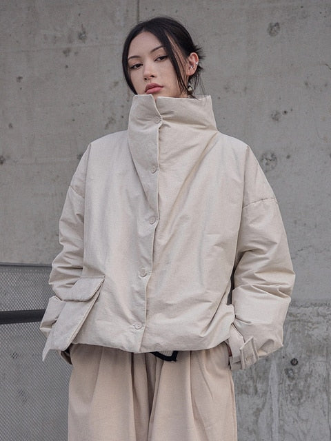 Eatan Puff Jacket - Sand from Marigold Shadows