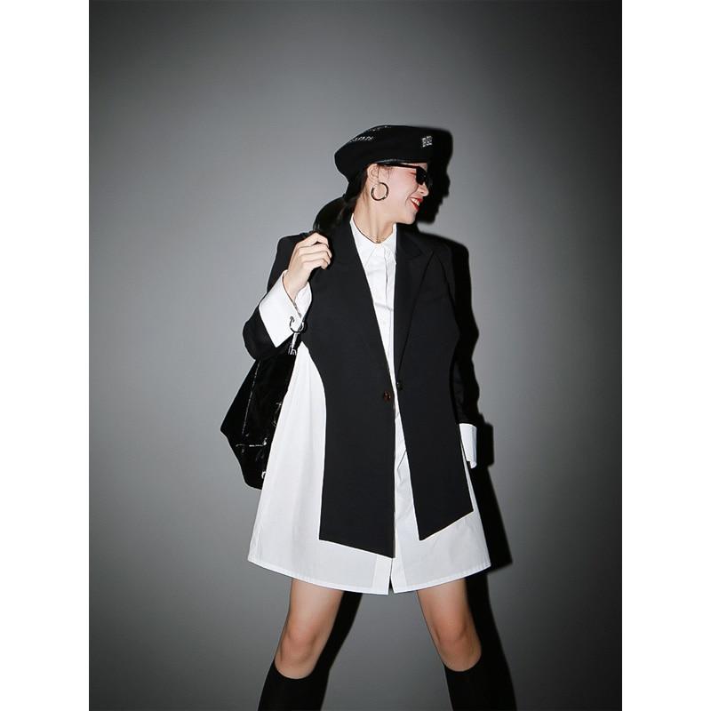 Kaida Cross Split Long Sleeve Jacket from Marigold Shadows