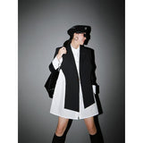 Kaida Cross Split Long Sleeve Jacket from Marigold Shadows