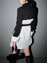 Kaida Cross Split Long Sleeve Jacket from Marigold Shadows