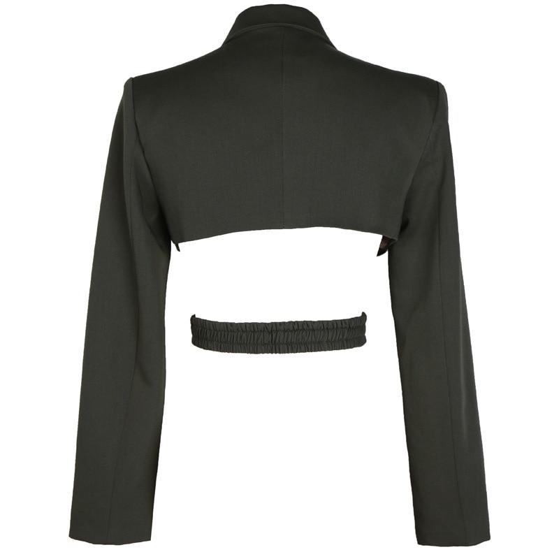 Kaida Cross Split Long Sleeve Jacket from Marigold Shadows