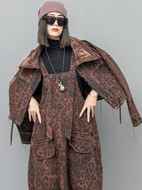 Kuniko Denim Leopard Jacket from Marigold Shadows