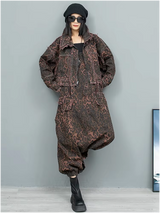 Kuniko Denim Leopard Jacket from Marigold Shadows