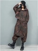 Kuniko Denim Leopard Jacket from Marigold Shadows