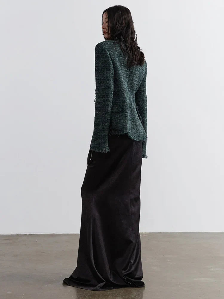 Marriagie Frayed Tweed Jacket from Marigold Shadows