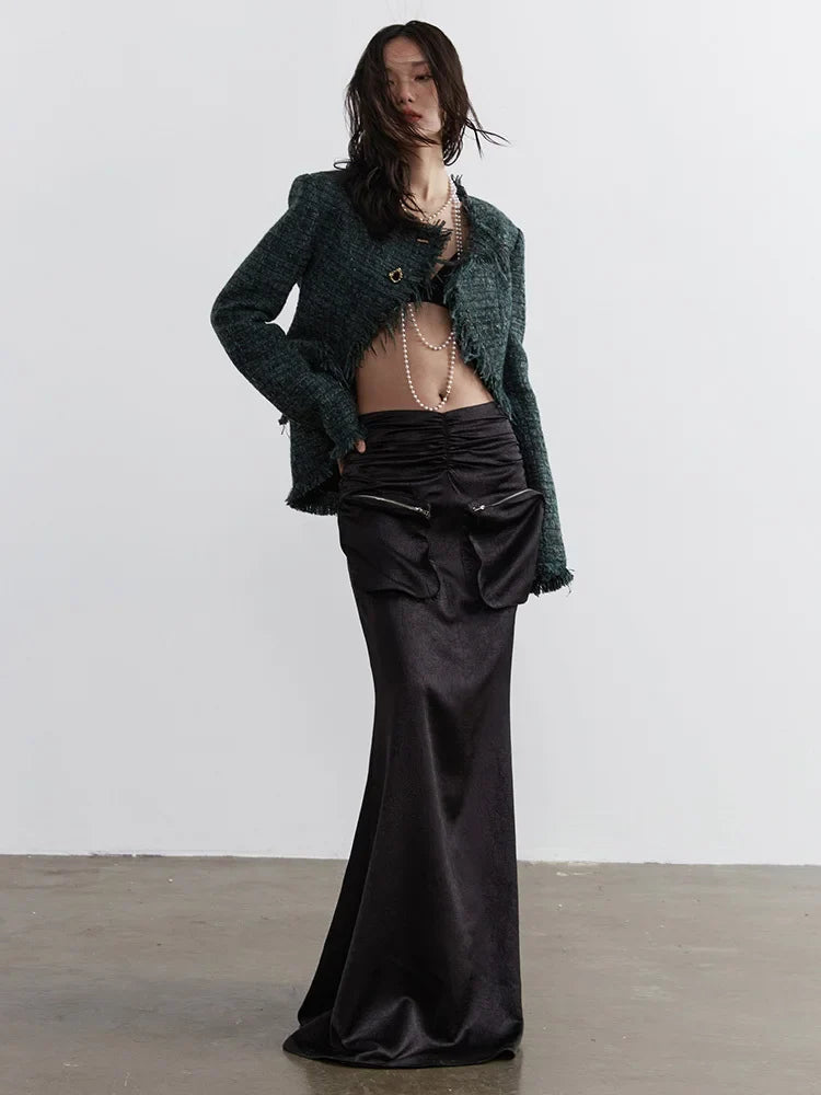 Marriagie Frayed Tweed Jacket from Marigold Shadows