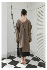 Mastai Deconstructed Irregular Jacket from Marigold Shadows