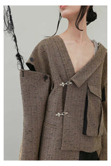 Mastai Deconstructed Irregular Jacket from Marigold Shadows
