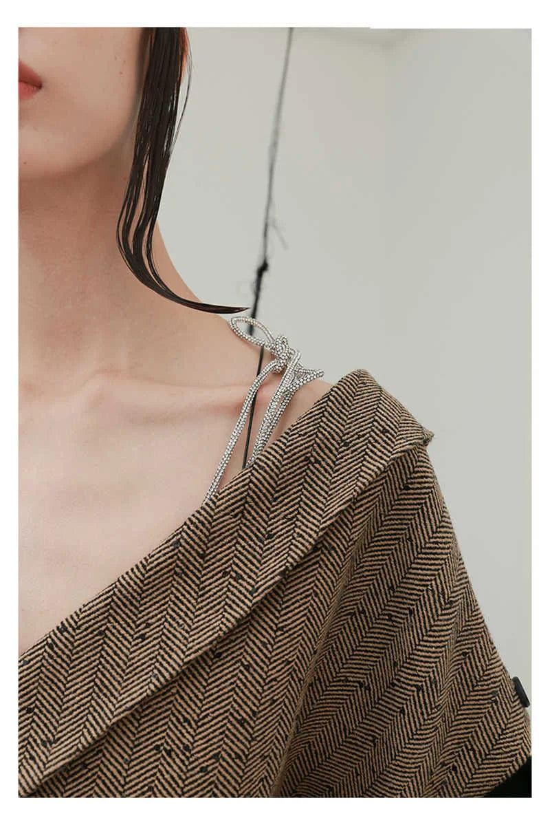 Mastai Deconstructed Irregular Jacket from Marigold Shadows