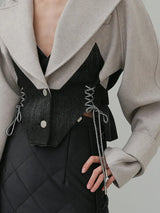 Merkauna Two Toned Jacket from Marigold Shadows