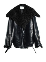 Pumaba Fuzz Motorcycle Jacket from Marigold Shadows