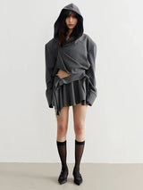 Sayua Cropped Hooded Jacket from Marigold Shadows