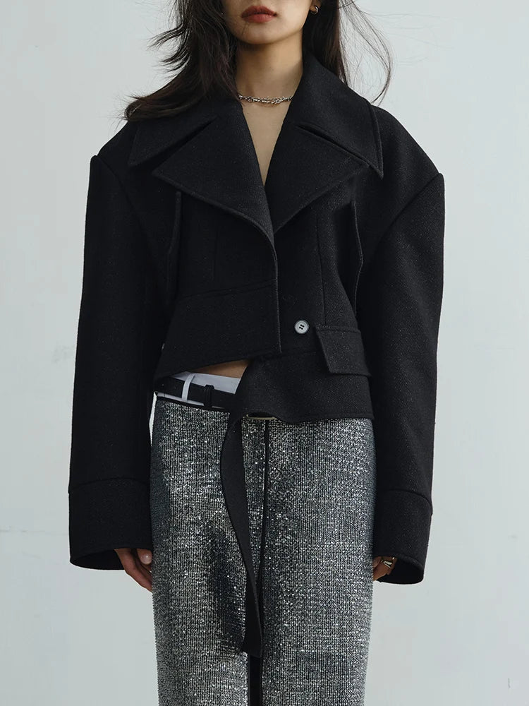 Sheenee Detachable Lace Neck Jacket from Marigold Shadows
