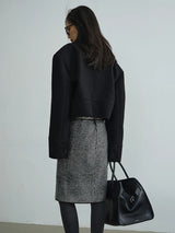Sheenee Detachable Lace Neck Jacket from Marigold Shadows