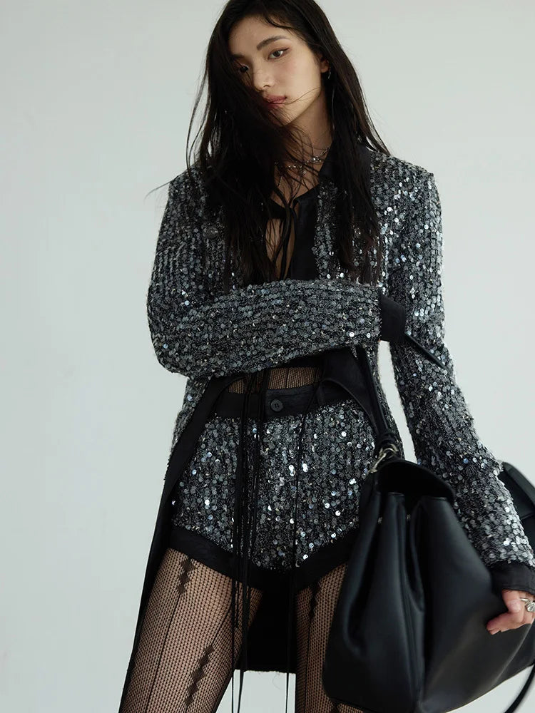 Stunner Sequin Jacket from Marigold Shadows
