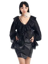 Mayssey Ruffle Blouse